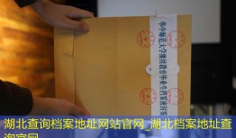 湖北查询档案地址网站官网_湖北档案地址查询官网