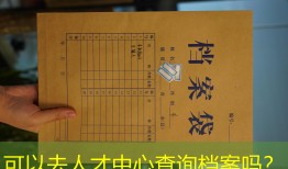 可以去人才中心查询档案吗？