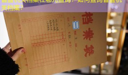 省直机关档案在哪儿查询？如何查询省直机关档案？