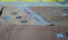 寻找西青区个人档案信息：掌握历史珍闻！