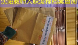 沈阳教师入职流程档案查询