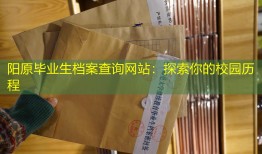 阳原毕业生档案查询网站：探索你的校园历程