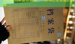 江苏省档案查询官网——探寻历史足迹的网站