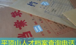 平顶山人才档案查询电话