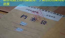 烟台花店王婷档案查询：了解您的档案调动进度
