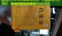 鹤岗市人才网档案查询系统：快速查阅人才资料，精准匹配岗位需求