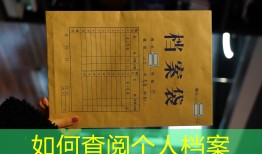 如何查阅个人档案