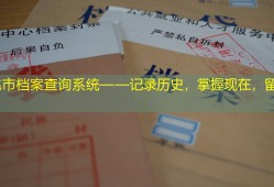 仙桃市档案查询系统——记录历史，掌握现在，留存未来