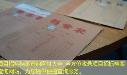 项目招标档案查询网址大全_全方位收录项目招标档案查询网站，为您提供便捷查询服务。