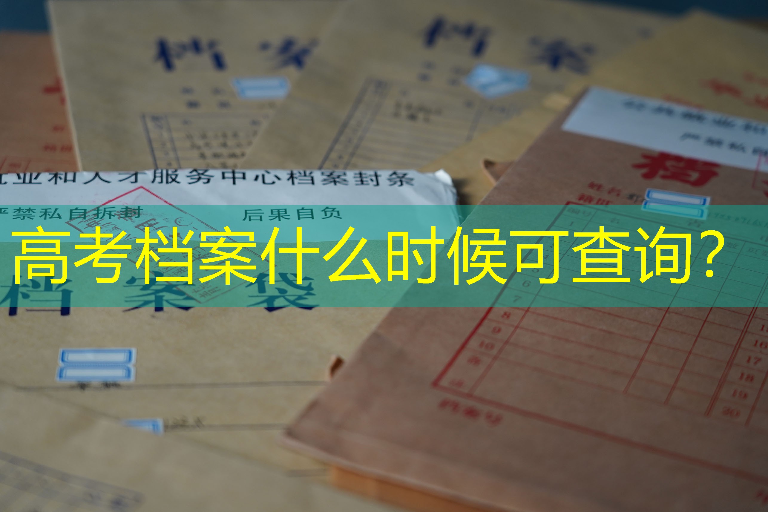 档案查询