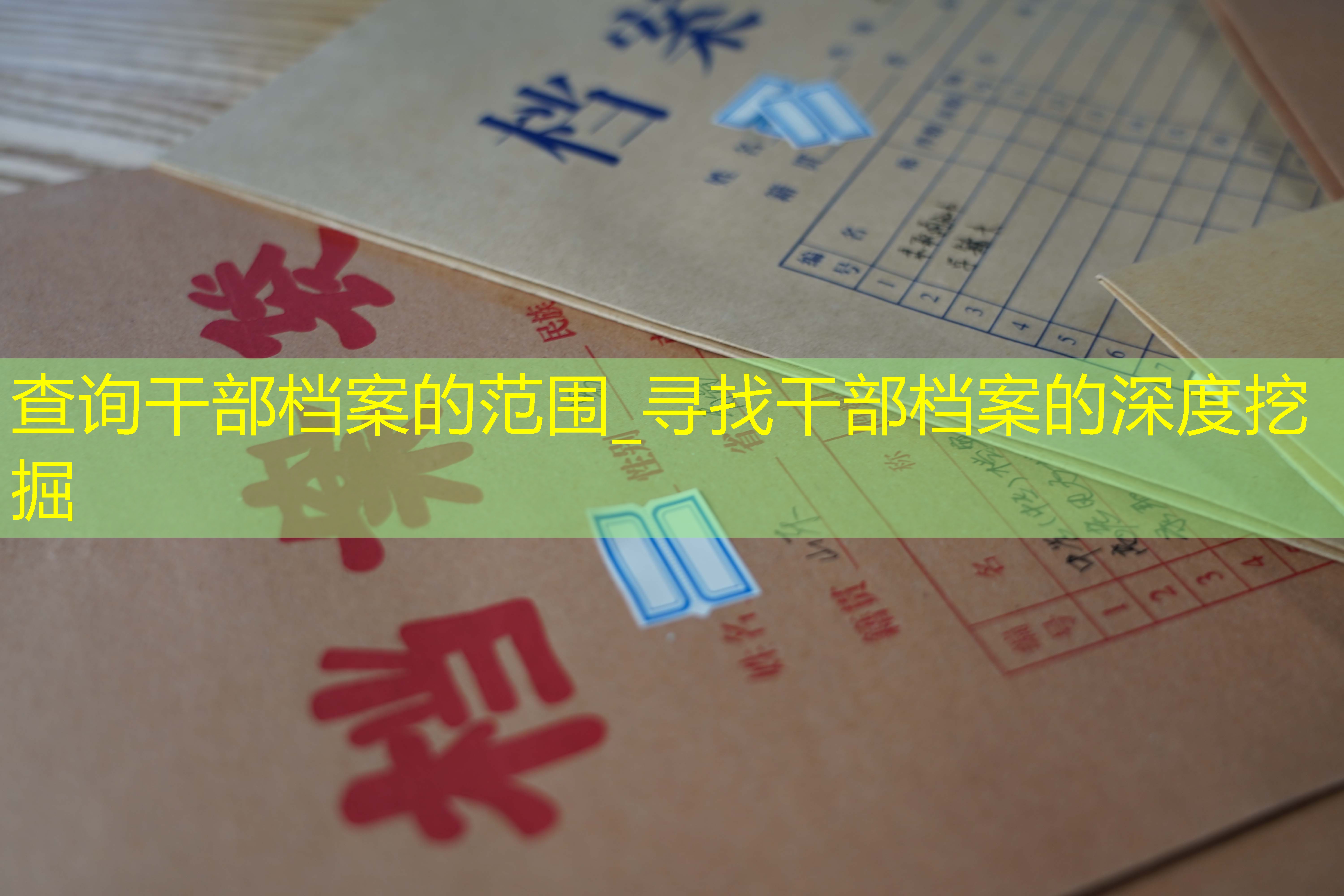 档案查询