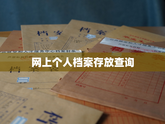 网上个人档案存放查询