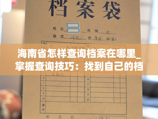海南省怎样查询档案在哪里_掌握查询技巧：找到自己的档案。
