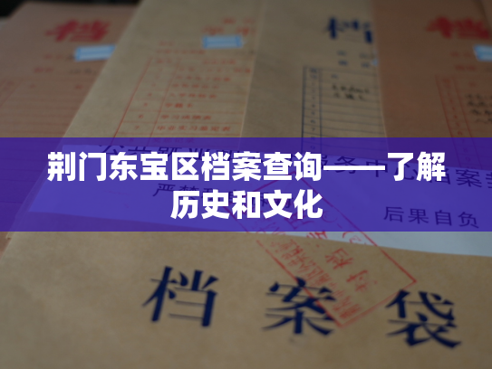 荆门东宝区档案查询——了解历史和文化