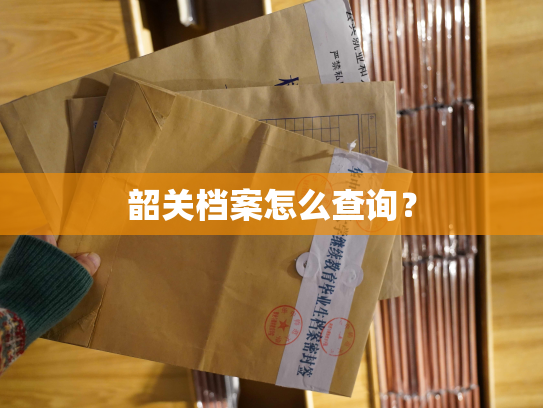 韶关档案怎么查询？