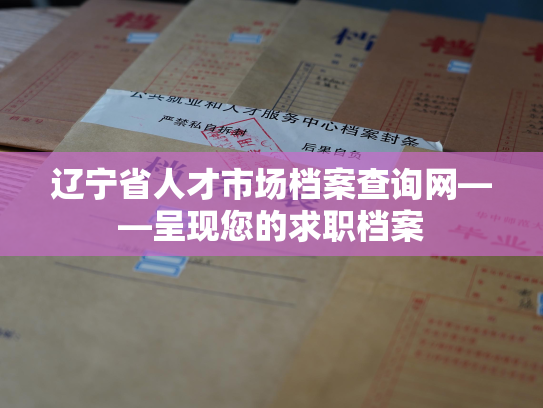辽宁省人才市场档案查询网——呈现您的求职档案
