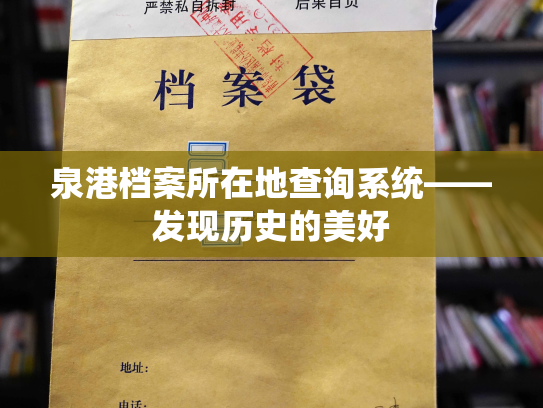 泉港档案所在地查询系统——发现历史的美好