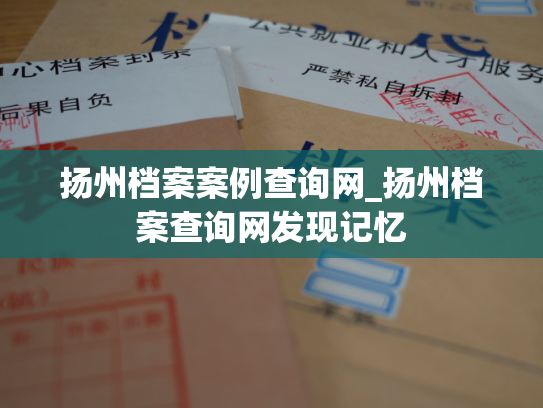 扬州档案案例查询网_扬州档案查询网发现记忆