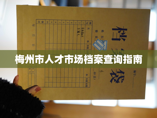 梅州市人才市场档案查询指南