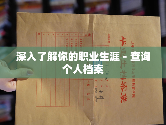 深入了解你的职业生涯 - 查询个人档案