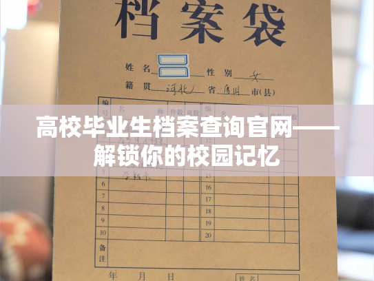 高校毕业生档案查询官网——解锁你的校园记忆