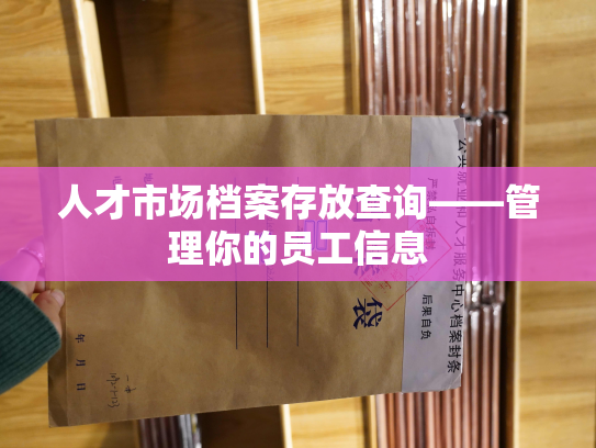 人才市场档案存放查询——管理你的员工信息
