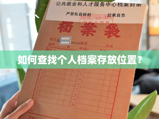 如何查找个人档案存放位置？