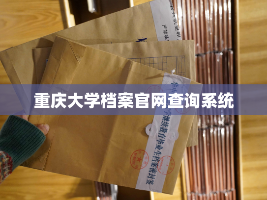重庆大学档案官网查询系统