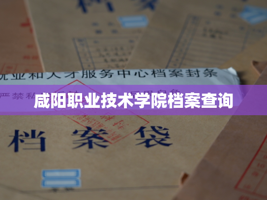 咸阳职业技术学院档案查询
