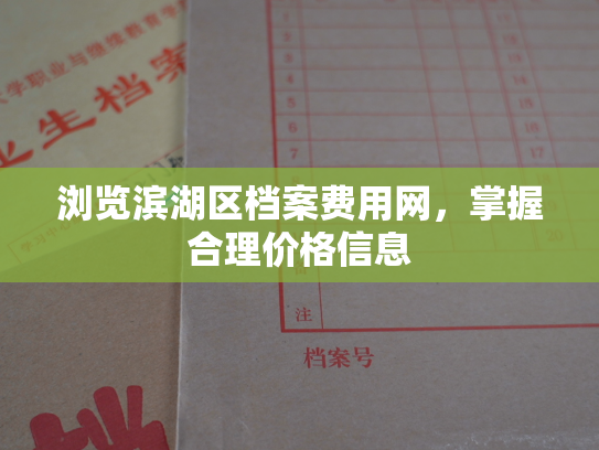 浏览滨湖区档案费用网，掌握合理价格信息
