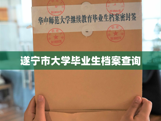 遂宁市大学毕业生档案查询