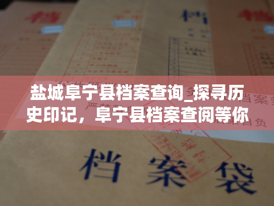 盐城阜宁县档案查询_探寻历史印记，阜宁县档案查阅等你来！
