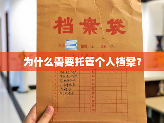 为什么需要托管个人档案？