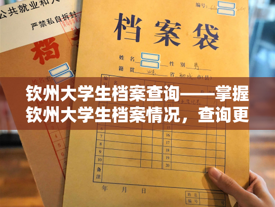 钦州大学生档案查询——掌握钦州大学生档案情况，查询更便捷