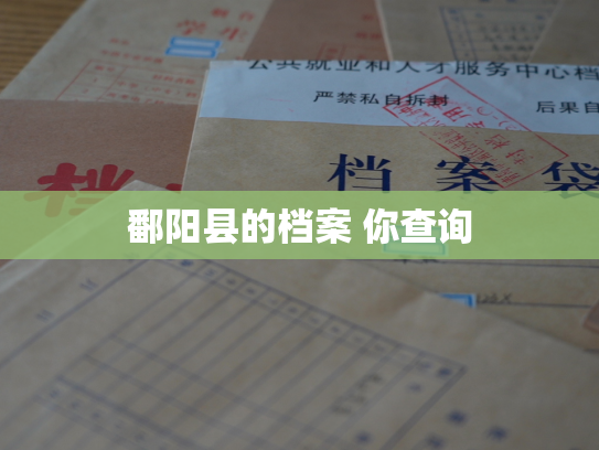鄱阳县的档案 你查询