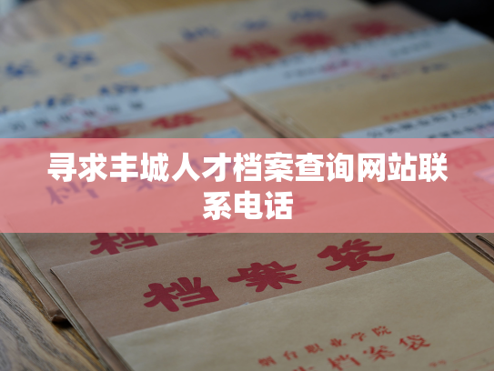 寻求丰城人才档案查询网站联系电话