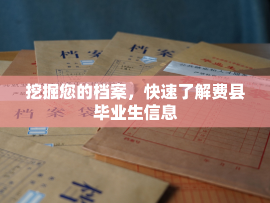 挖掘您的档案，快速了解费县毕业生信息