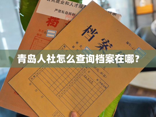 青岛人社怎么查询档案在哪？
