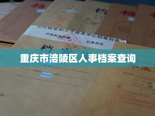 重庆市涪陵区人事档案查询