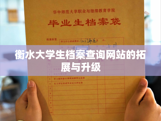 衡水大学生档案查询网站的拓展与升级