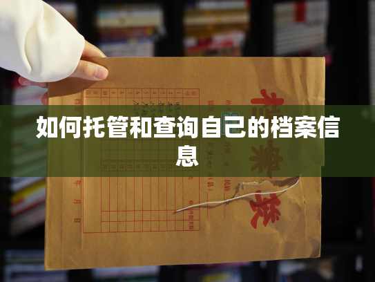 如何托管和查询自己的档案信息