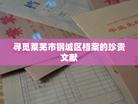 寻觅莱芜市钢城区档案的珍贵文献
