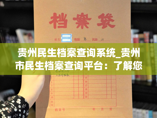 贵州民生档案查询系统_贵州市民生档案查询平台：了解您的公共服务记录。