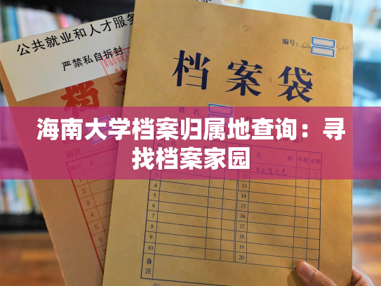 海南大学档案归属地查询：寻找档案家园