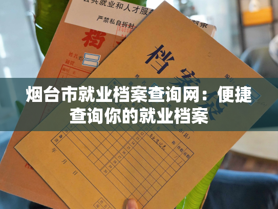 烟台市就业档案查询网：便捷查询你的就业档案