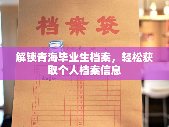 解锁青海毕业生档案，轻松获取个人档案信息