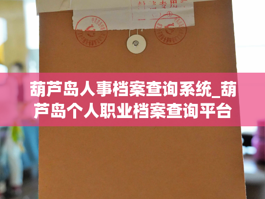 葫芦岛人事档案查询系统_葫芦岛个人职业档案查询平台
