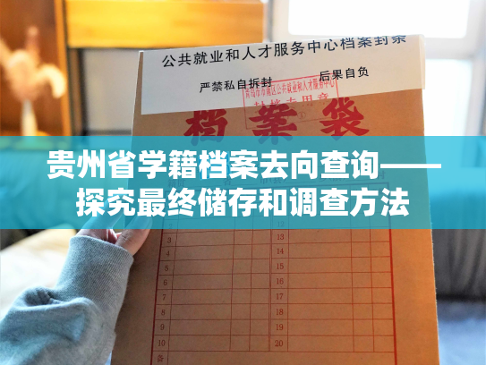 贵州省学籍档案去向查询——探究最终储存和调查方法
