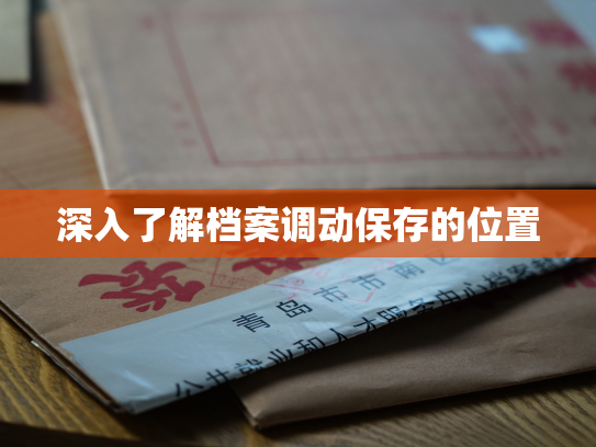 深入了解档案调动保存的位置