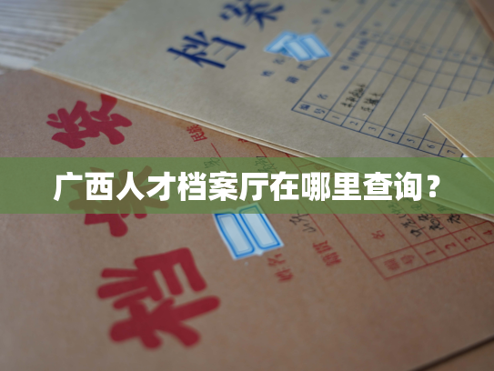 广西人才档案厅在哪里查询？